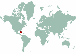 Zapato in world map
